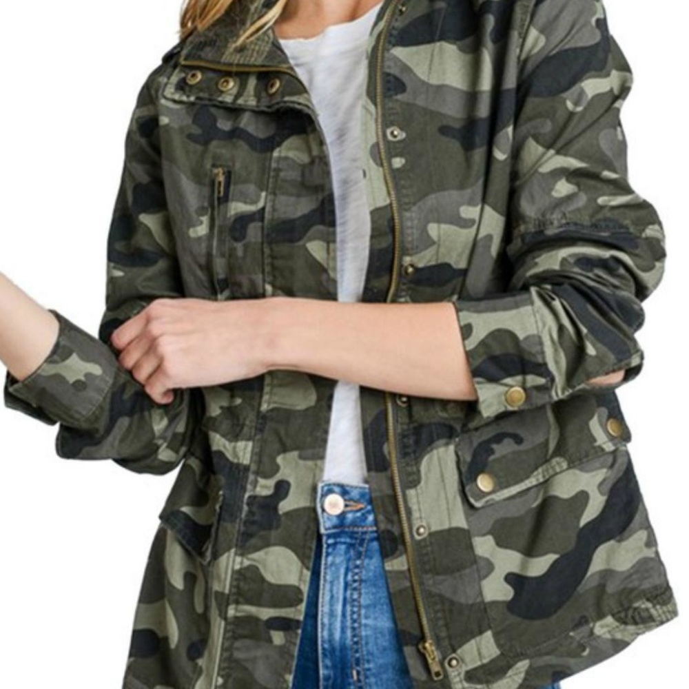 Love Tree Camouflage coat - Picture 2 of 8